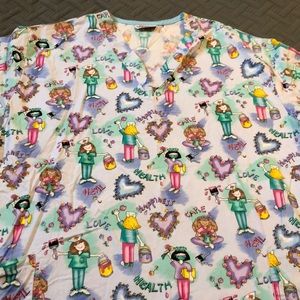 XL Scrub Top
